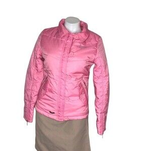 SPYDER Pink Lightweight Ski Style Jacket Winter Womens Juniors Size Small